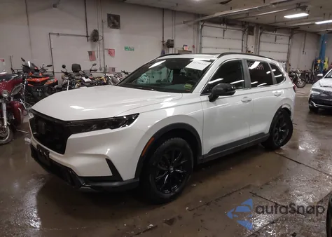 2024 Honda Cr-V Hybrid Sport z USA, uszkodzony, nr VIN 7FARS6H50RE013645